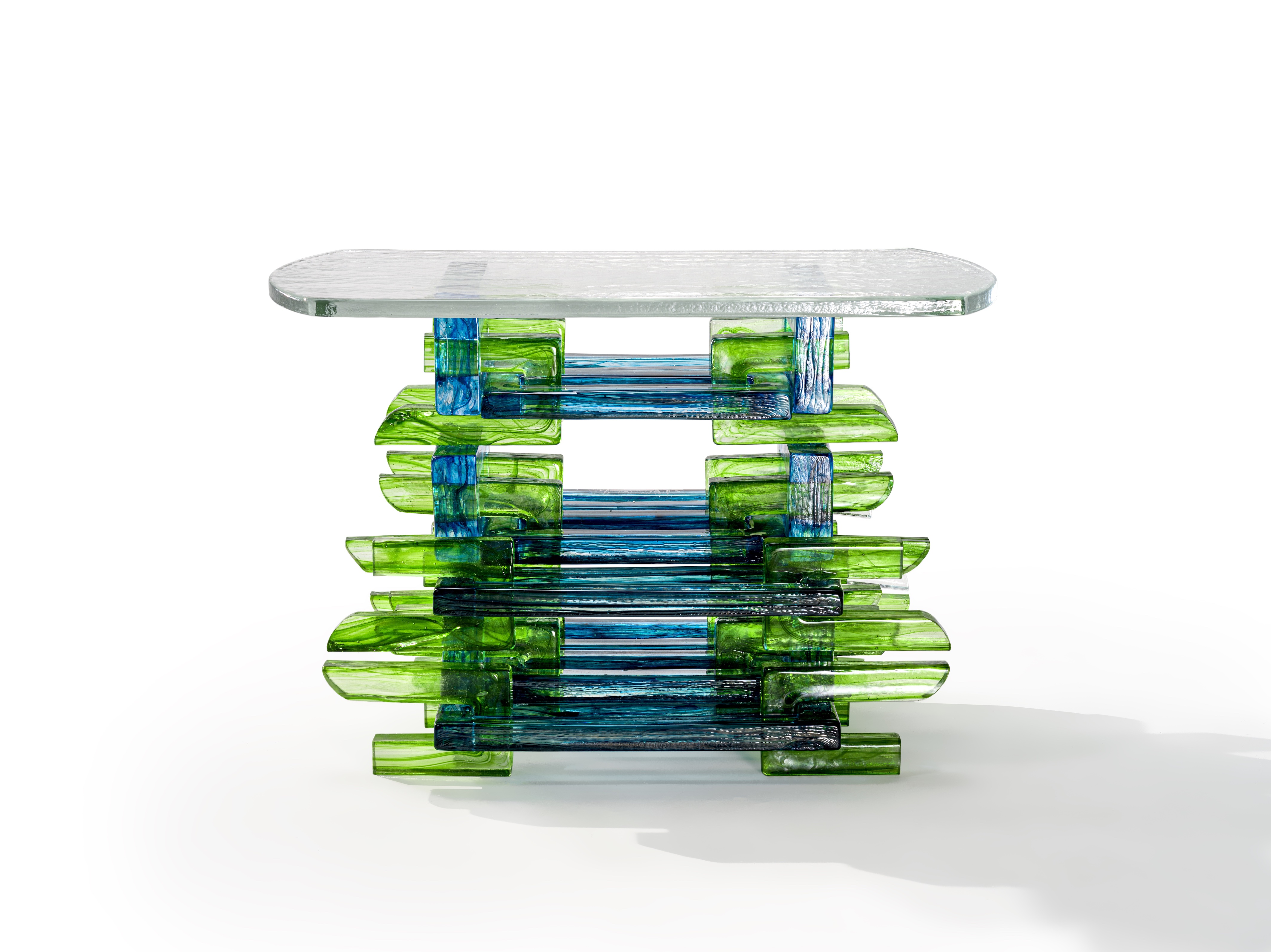Chain Side Table by WonderGlass
